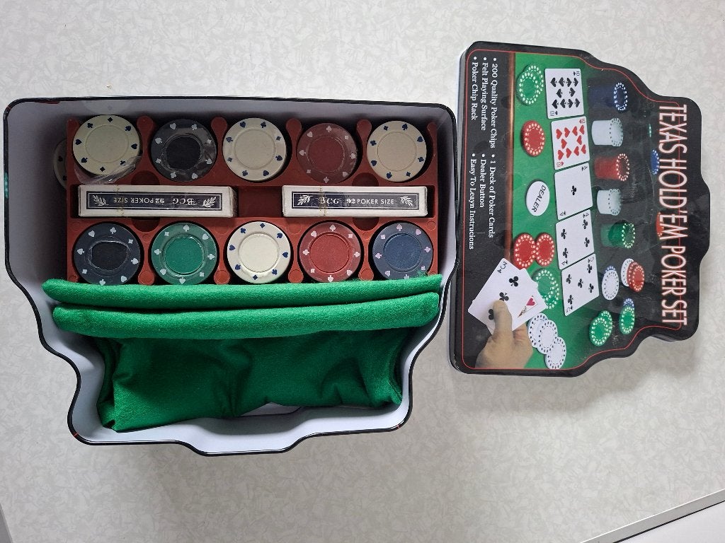 pokerset, Ophalen, Nieuw