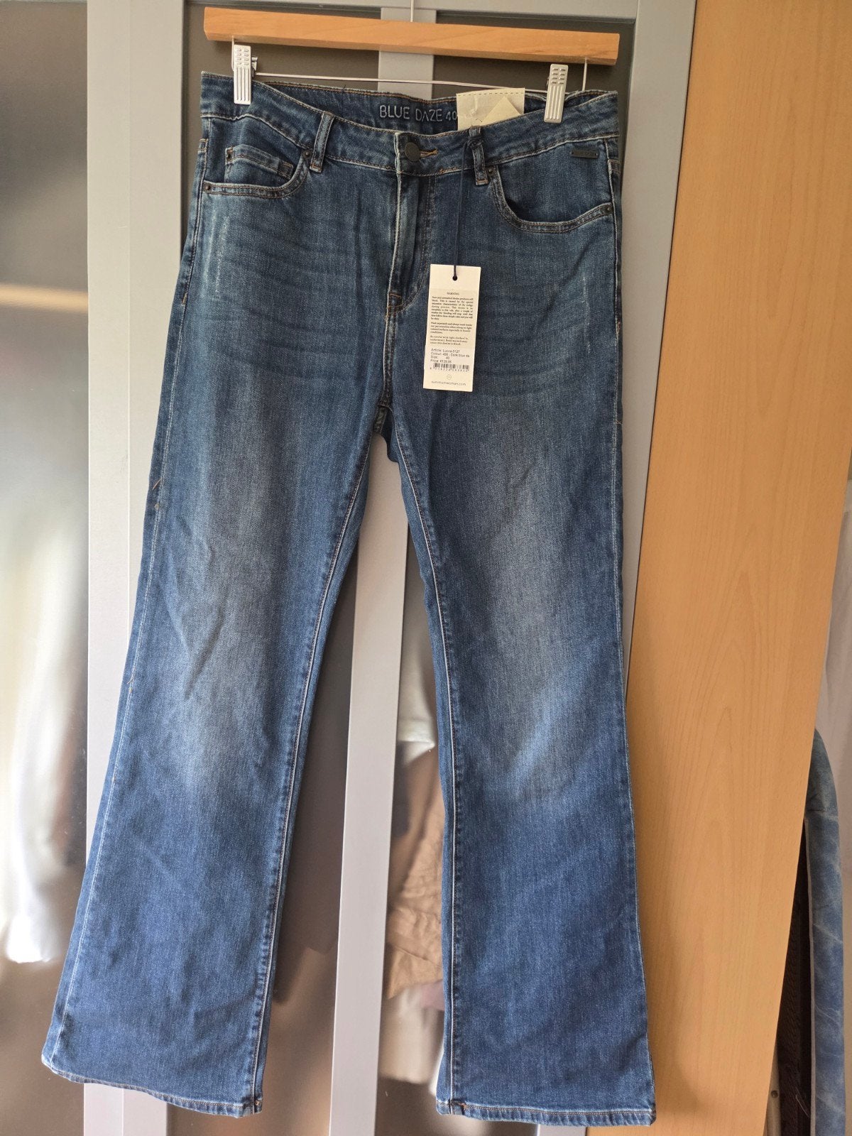 Summum Blue Daze flared jeans maat 40 nieuw, Ophalen of Verzenden, Nieuw, Blauw, W30 - W32 (confectie 38/40)