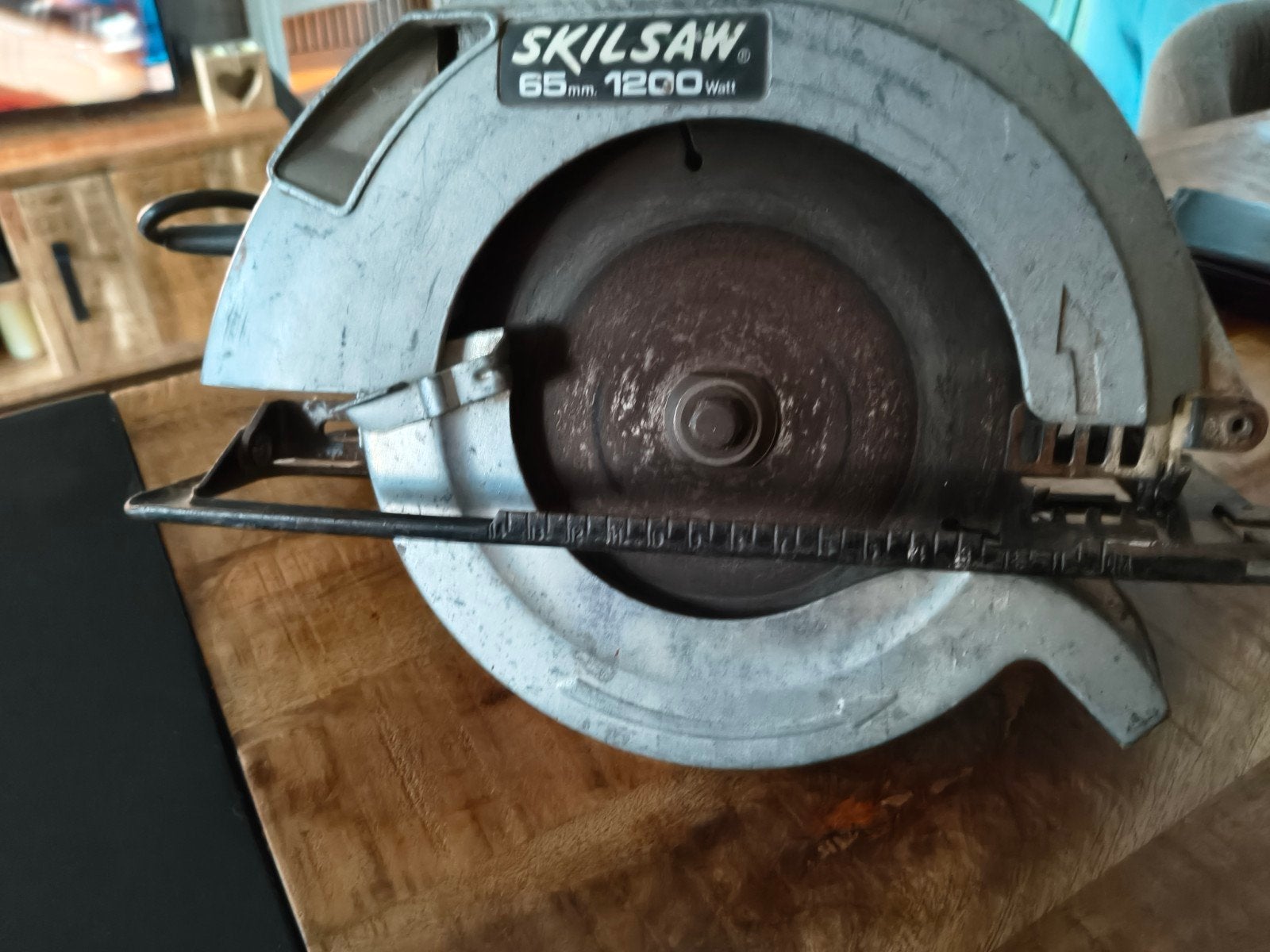 Skilsaw Cirkelzaag 65mm 1200W, Ophalen, Gebruikt, Cirkelzaag, 70 mm of meer