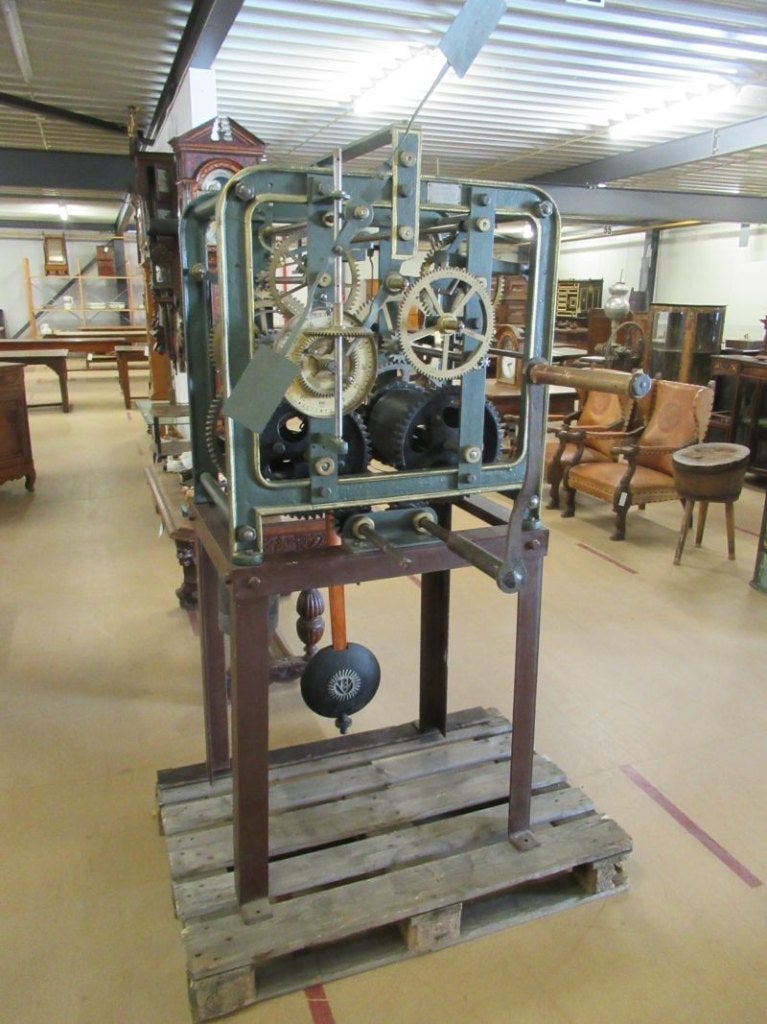 Oer 11889 antieke Bern Vortmann Turmuhr, torenklok, Ophalen