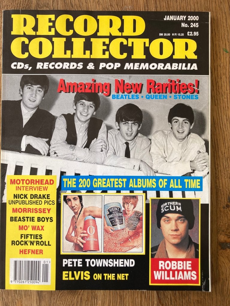 Record Collector jaargang 2000 compleet vinyl lp 7" 12" 10", Boeken, Ophalen of Verzenden, Gelezen, Muziek, Film of Tv