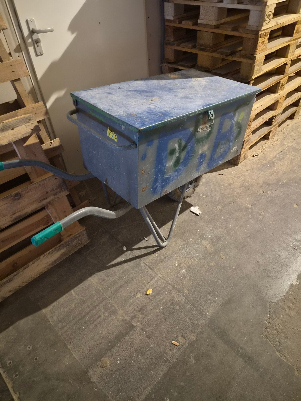 bakwagen, Handmatig, Gebruikt, Eenwielig, Matador