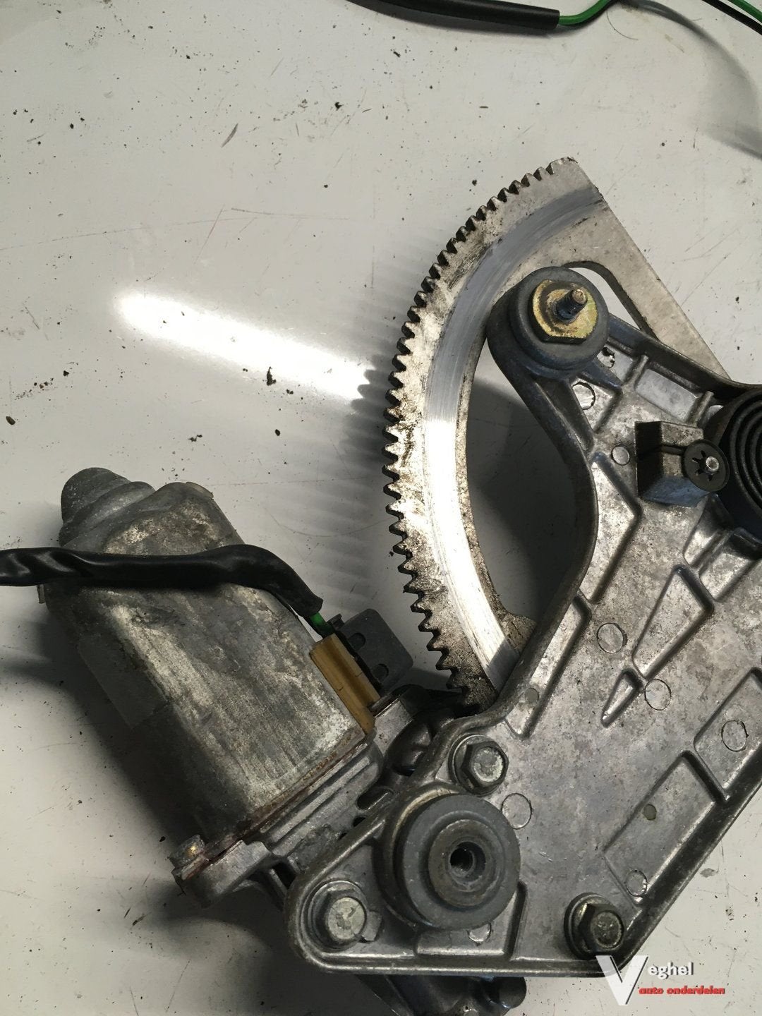 Mercedes W126 560 SEL 1987   Elektr Raammechanisme Linksacht, Auto-onderdelen, Ruiten en Toebehoren, Gebruikt, -, -, Ophalen of Verzenden