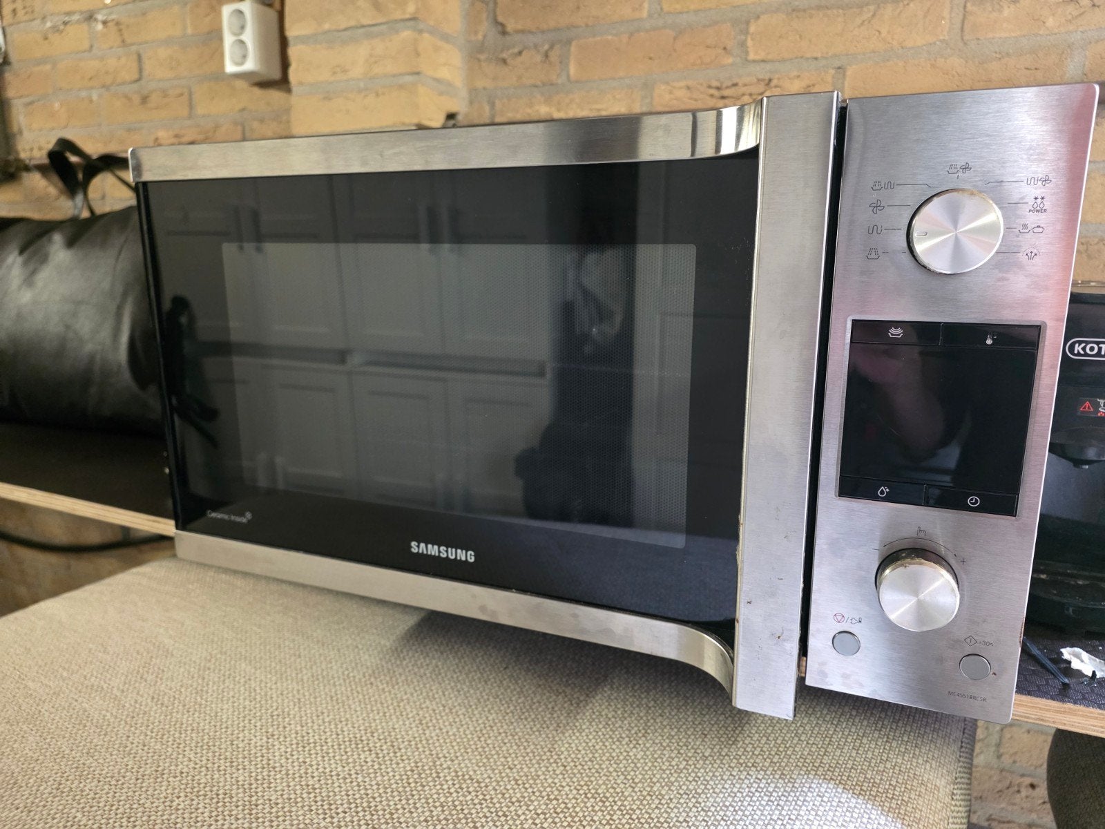 Samsung combi oven/magnetron, Witgoed en Apparatuur, Ophalen of Verzenden, Gebruikt, Oven