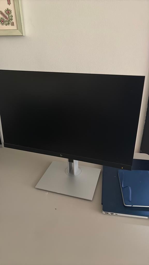 HP EliteDisplay 24” monitor, Ophalen, IPS, Kantelbaar, Full HD
