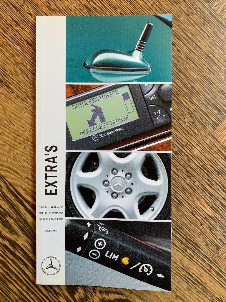 Produkt informatie folder Mercedes-Benz extra's oktober 1997, Nieuw, Mercedes-Benz, Mercedes, Ophalen of Verzenden