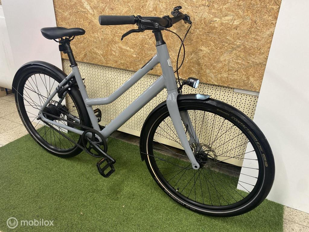 AMPLER JUNA 2024 ELEKTRISCHE DAMESFIETS 48 CM BELT DRIVE, Overige merken, AMPLER, AMPLER, 47 tot 51 cm