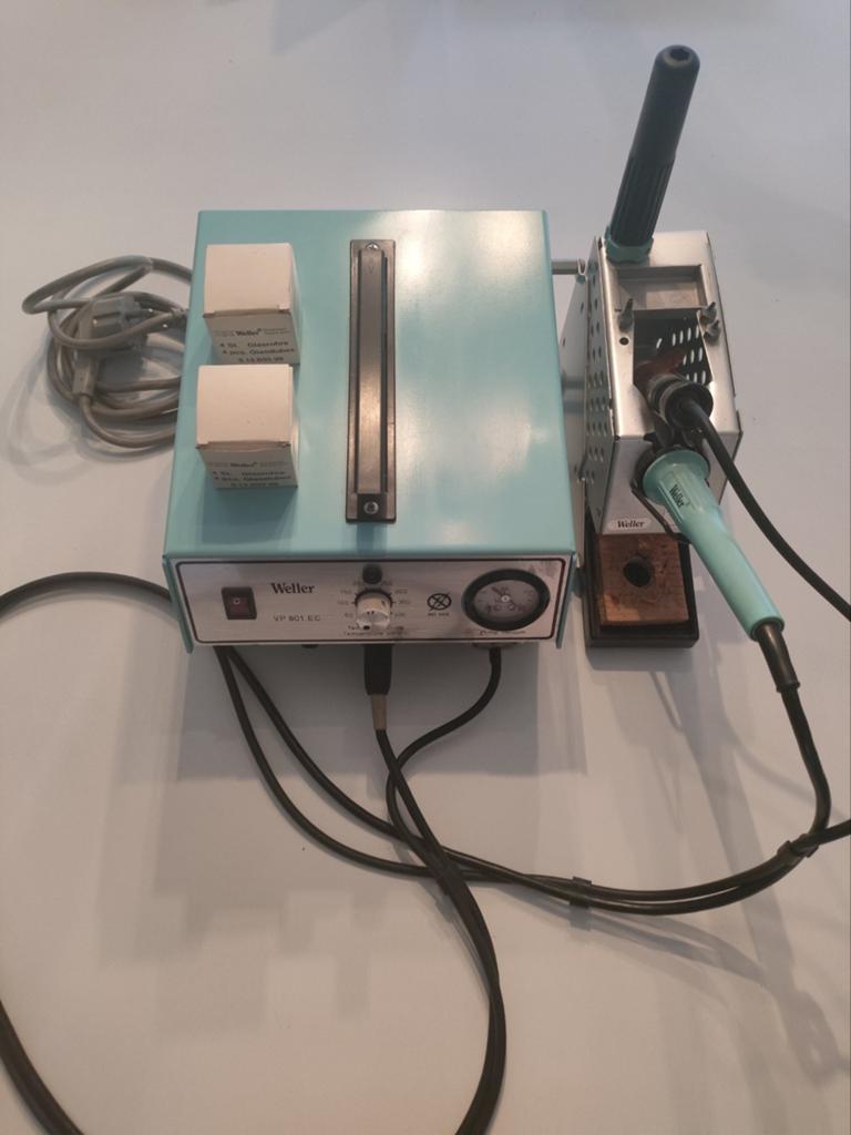 Weller VP 801 EC Desoldeerstation met Desoldeerpistool, Ophalen of Verzenden, Gebruikt