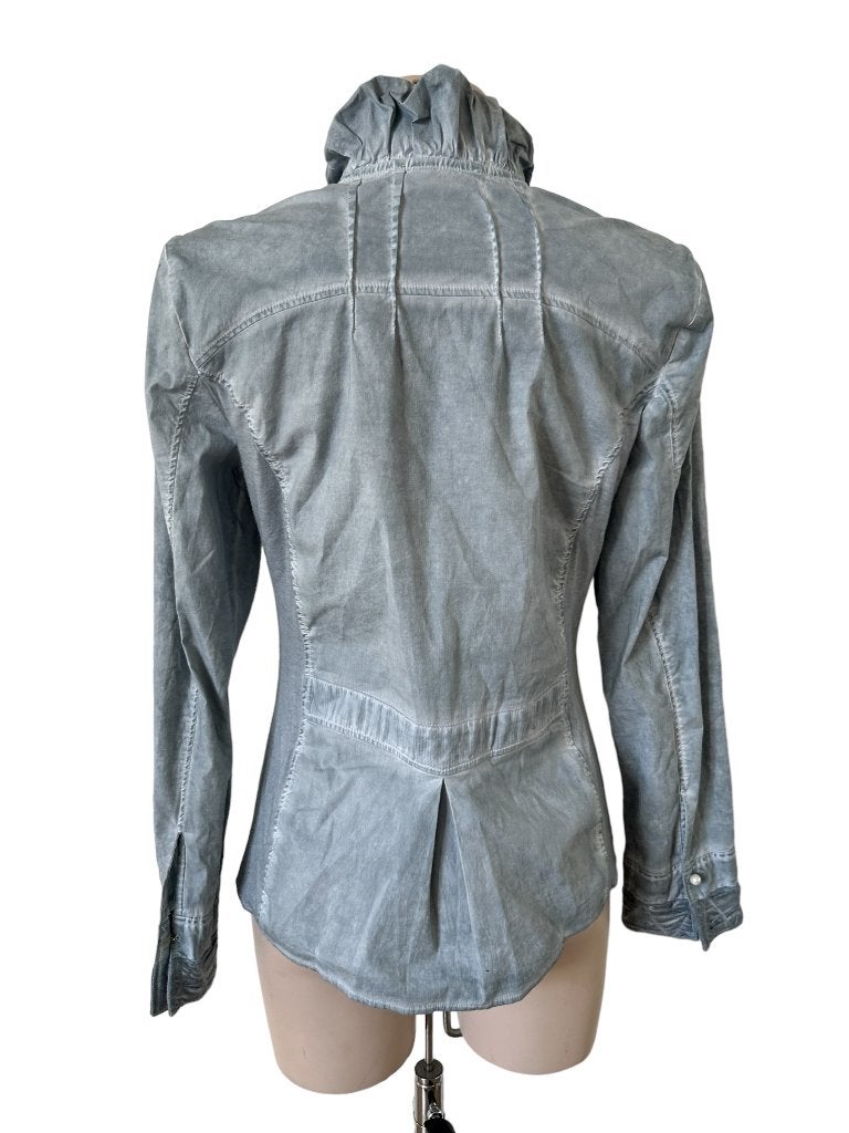 Elisa Cavaletti blouse M, Blauw, Ophalen of Verzenden, Zo goed als nieuw