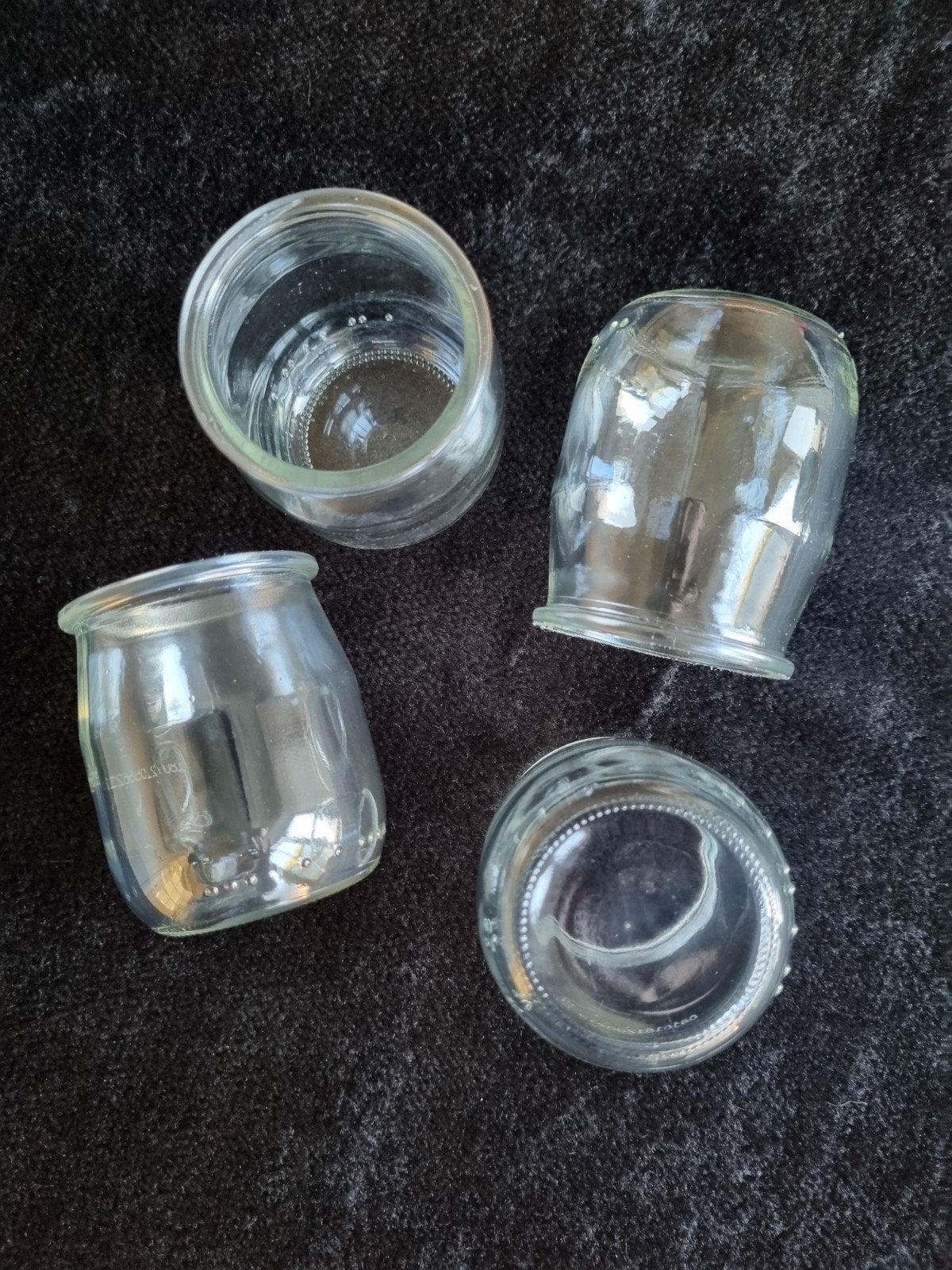 Glazen potjes/knutselpotjes - eenmalig gebruikt -, Overige thema's, Ophalen of Verzenden, Zo goed als nieuw, Overige merken