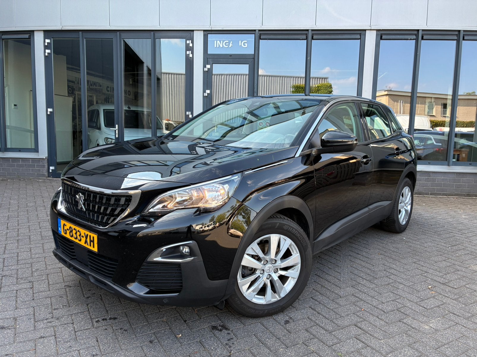 Peugeot 3008 1.5 Bluehdi 130pk Automaat 2019 Zwart Carplay, Stof, Zwart, 4 cilinders, Zwart