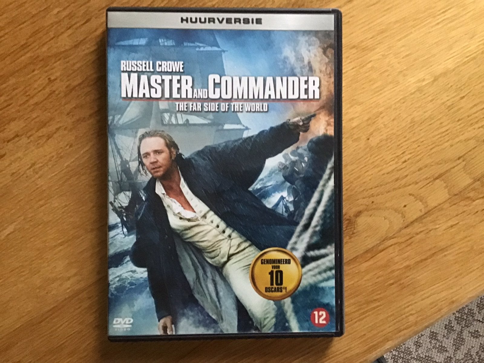 MAster and commander The farSide pf the World op DVD, Cd's en Dvd's, Vanaf 12 jaar, Ophalen of Verzenden, Zo goed als nieuw