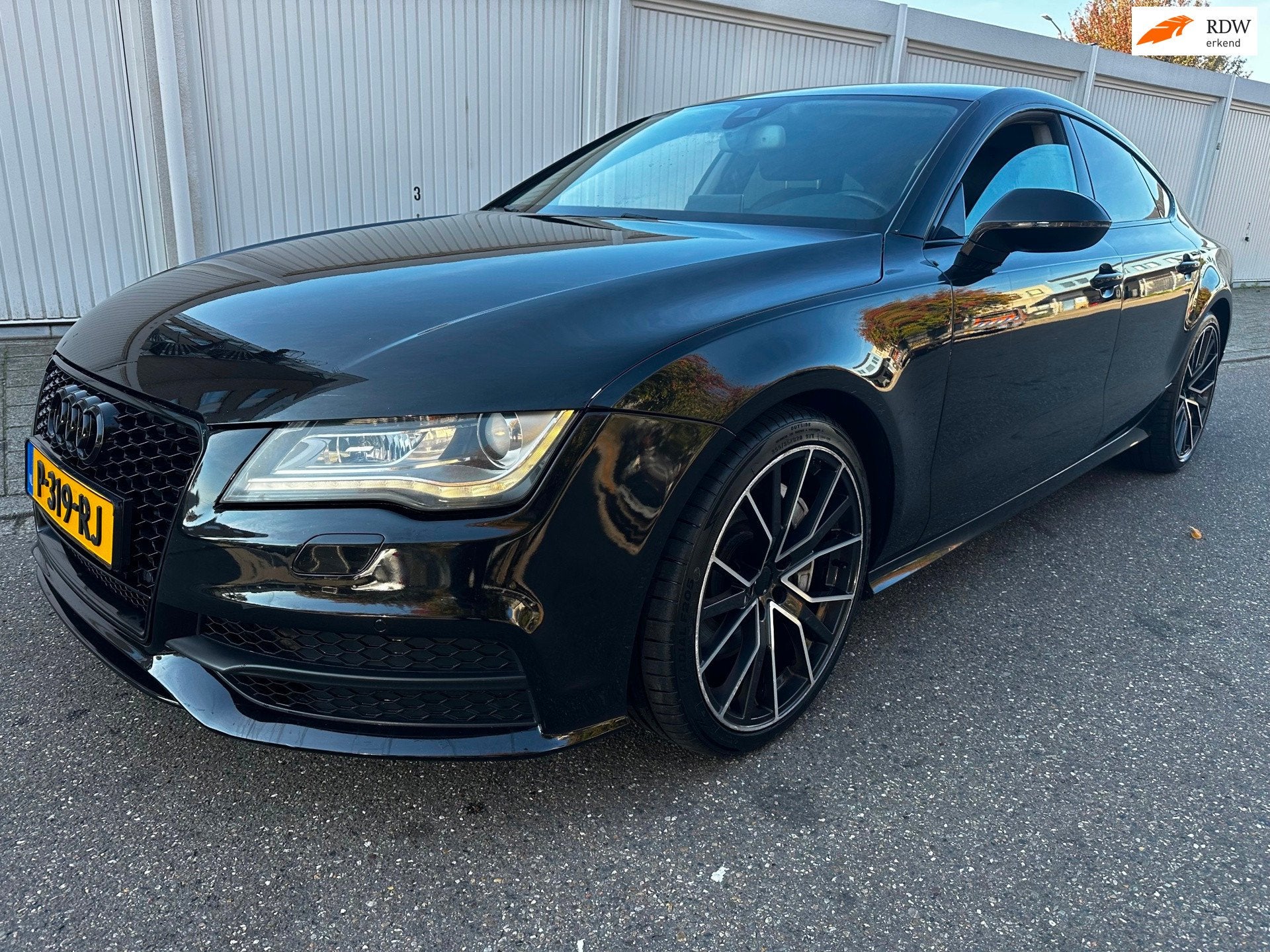 Audi A7 Sportback 3.0 TDI BiT quattro Pro Line plus* Lm Velg, Euro 5, Gebruikt, 4 stoelen, Zwart