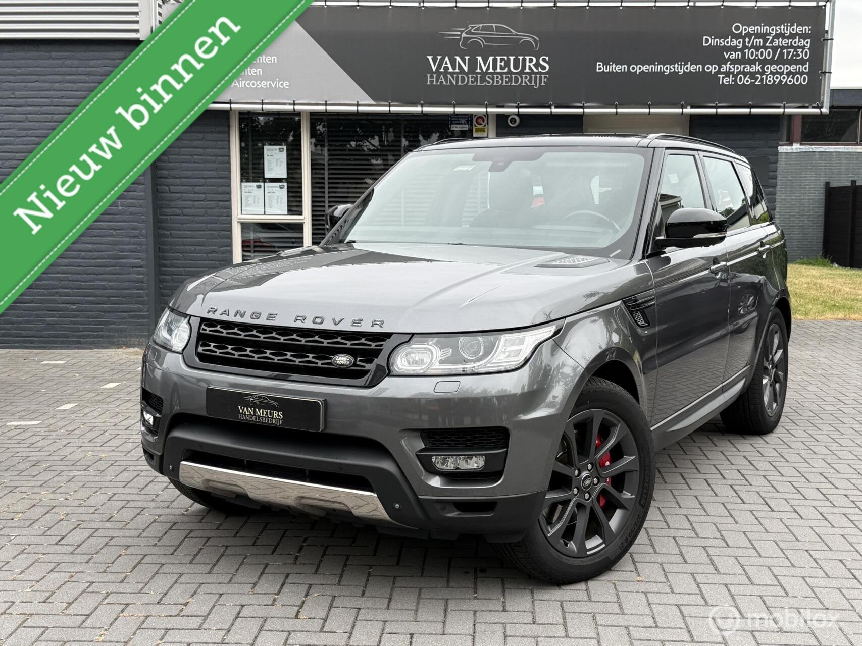 Land Rover Range Rover Sport 3.0 SDV6 HSE dynamic, trekhaak,, Auto's, Euro 5, Gebruikt, Zwart, 2993 cc