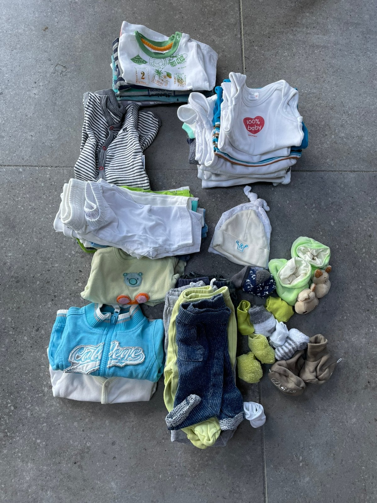 Mega baby kleding pakket 53 delig maat 50/56, Ophalen of Verzenden, Zo goed als nieuw, Jongetje