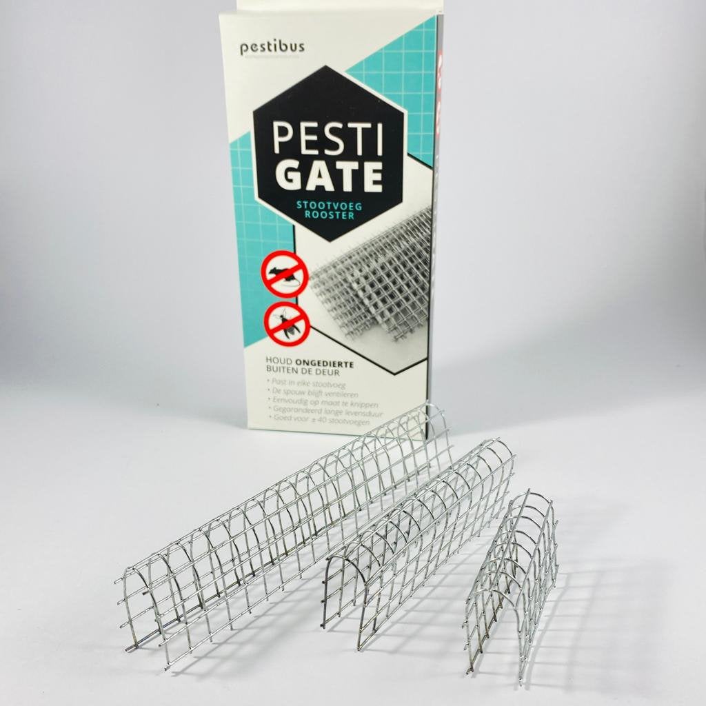 Pestigate stootvoegroosters 2x 1mtr goed voor 40 x stootvoeg, Ophalen of Verzenden, Nieuw, IJzer