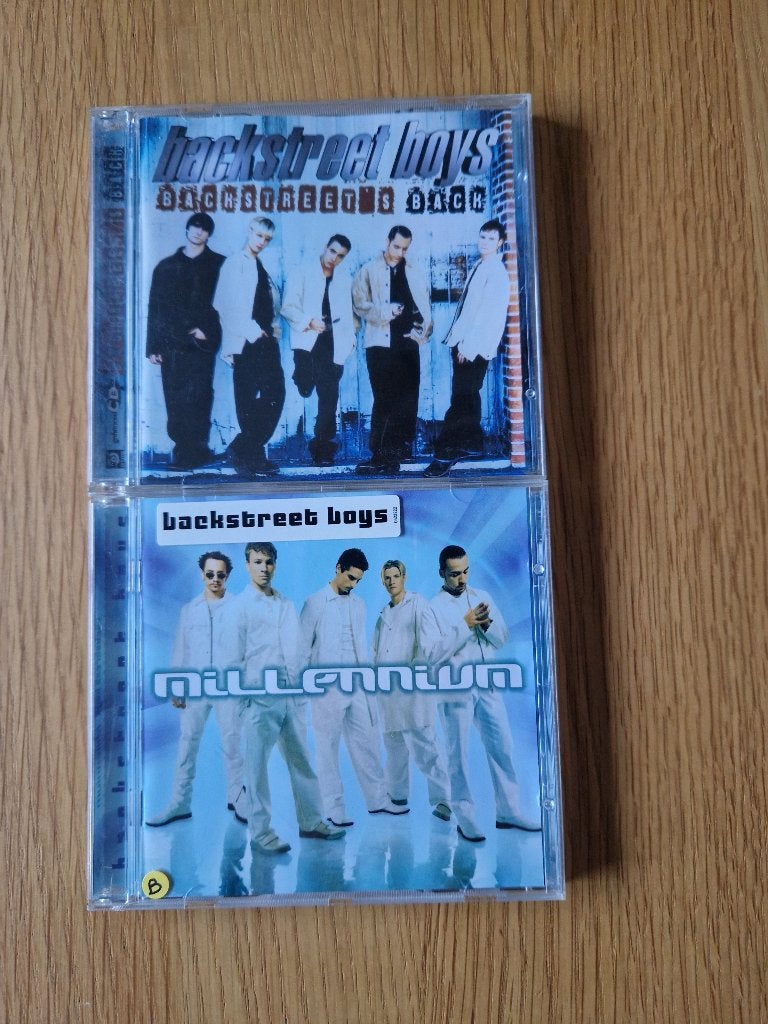 Backstreet Boys Backstreet's Back & Millennium samen 6 euro, Ophalen of Verzenden, Gebruikt, Pop, Album