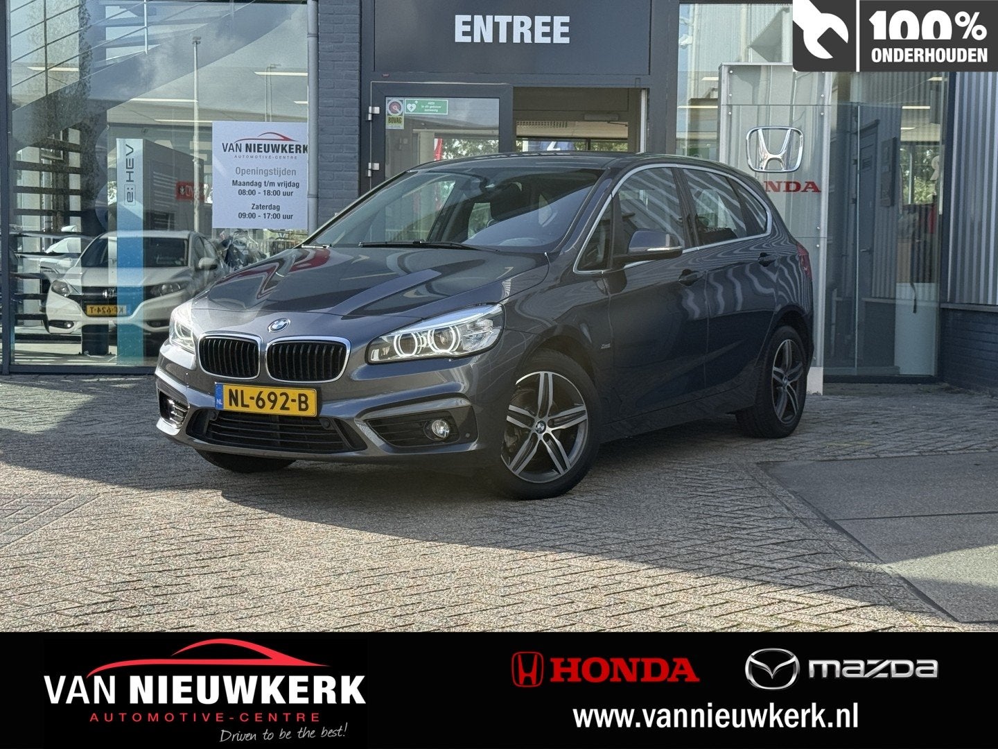 BMW 2-Serie Active Tourer (f45) 218i Automaat Centennial Exe, Auto's, Gebruikt, Traction-control, Origineel Nederlands, Bedrijf