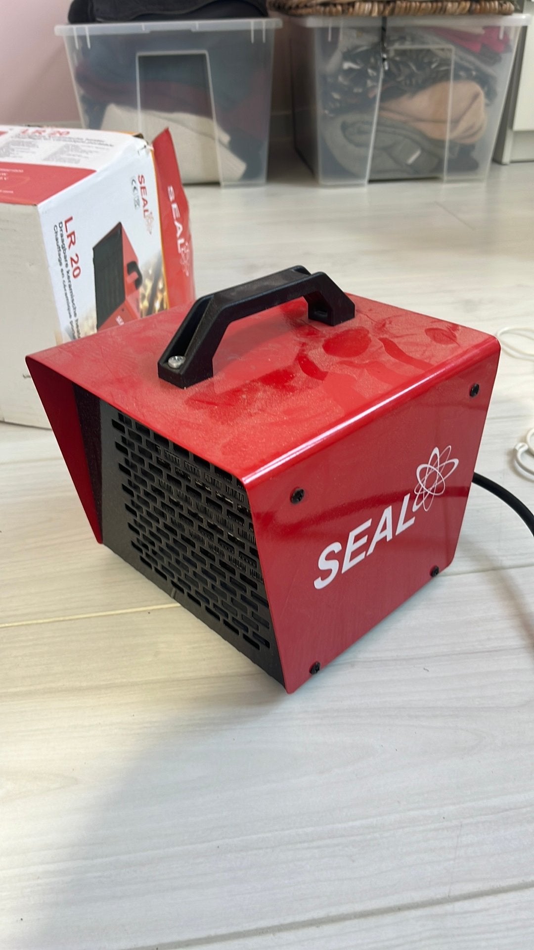 Seal LR 20 Draagbare Keramische Heater - Zo goed als nieuw, Minder dan 30 cm, Kachel, Minder dan 60 cm, Ophalen of Verzenden
