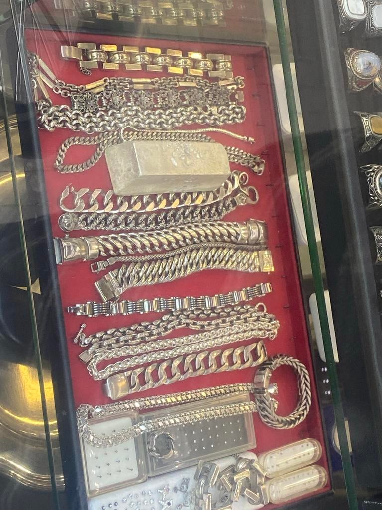 Buddha to Buddha Collectie 1.24KG Massief 925 Zilver, Ophalen, Zo goed als nieuw, Zilver