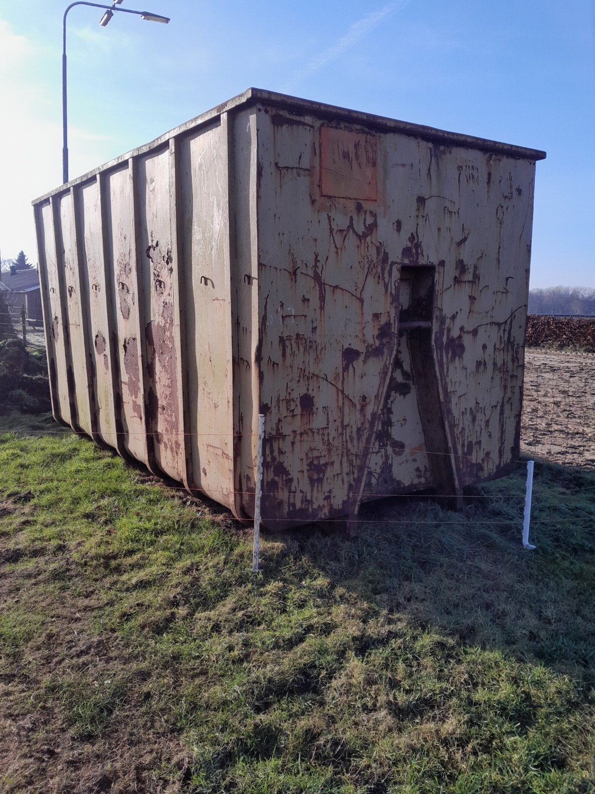 Container, Ophalen of Verzenden, Hout, Containerberging