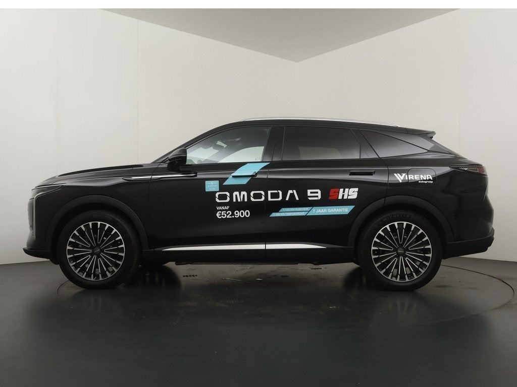 Omoda 9 1.5T-GDi SHS-P Premium - DEMO - Panoramadak - 140km, Auto's, Overige Auto's, Automaat, 12 maanden, 4 cilinders, Zwart