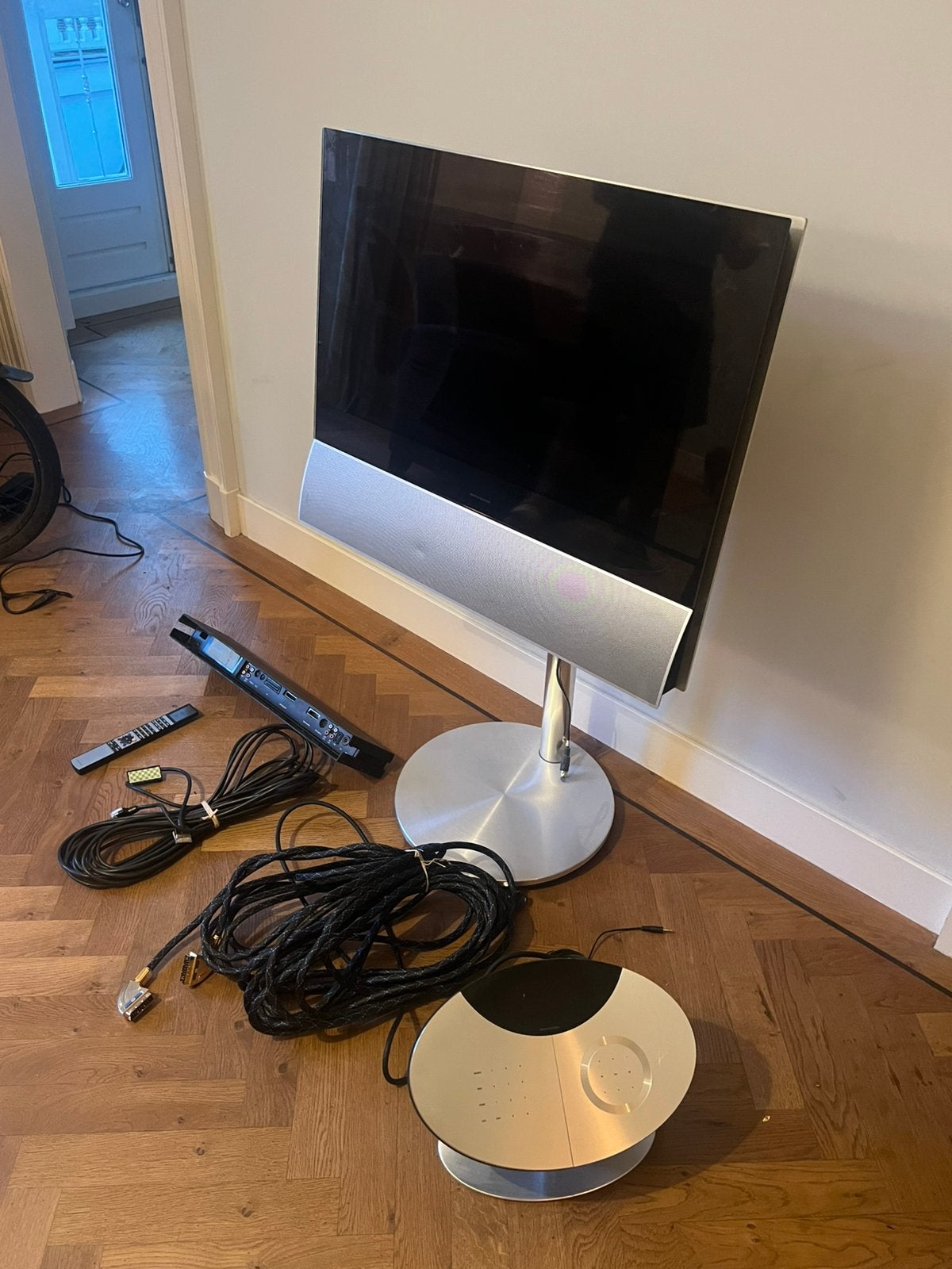 Bang & Olufsen set – BeoVision + audio unit + stands, Ophalen, Gebruikt, Cd-speler, Losse componenten