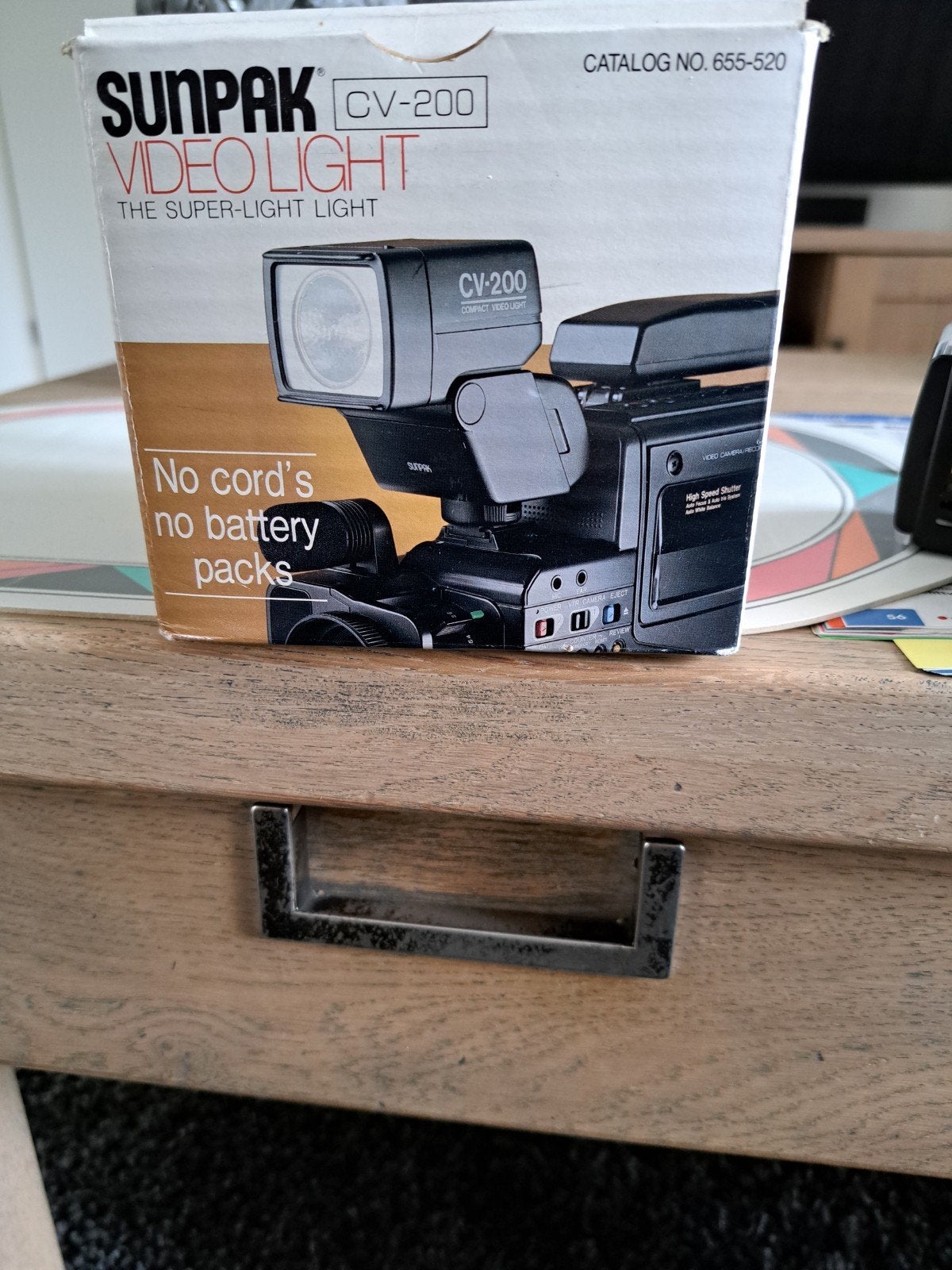 Sunpak CV-200 Videolamp - Compacte Halogeen Videolamp, Ophalen of Verzenden