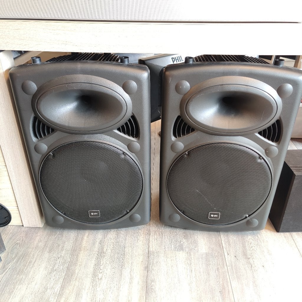 QTX QR15 PA Speakers set van 2 || Nu voor €219.99!!, Overige typen, X, Ophalen, Overige merken