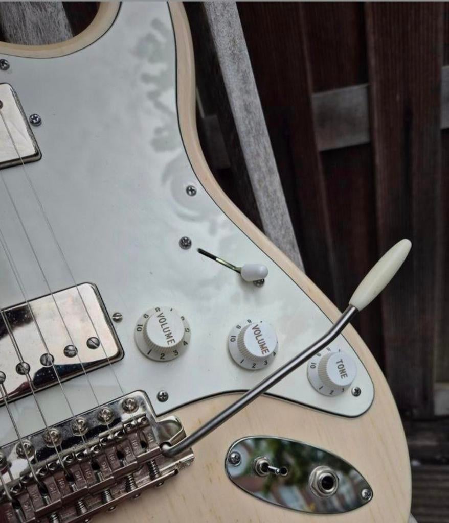 Stratocaster JHG neck MJT body Alembic Strat-o-Blaster, Ophalen, Zo goed als nieuw