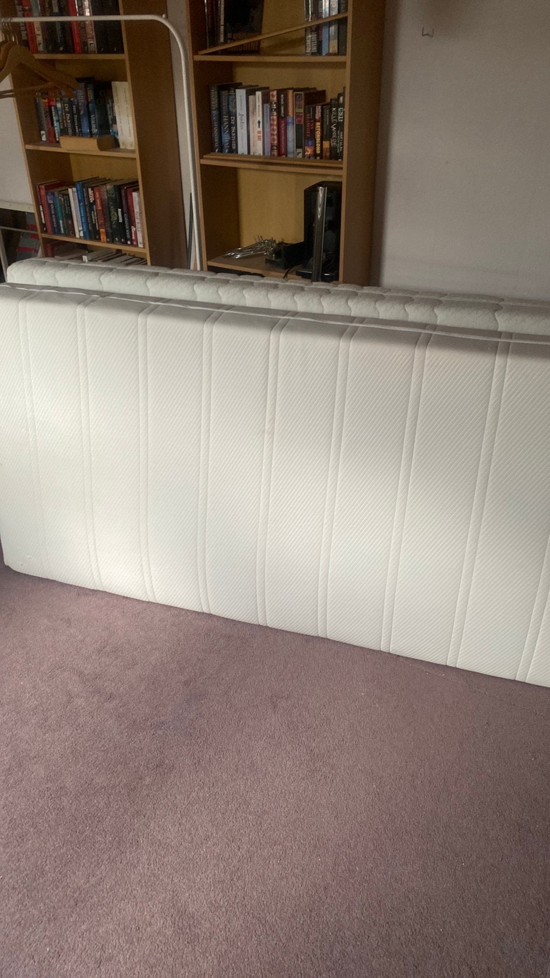 2 Auping spiralen en 2 zeer nette matrassen, Ophalen, Zo goed als nieuw, Eenpersoons, 90 cm