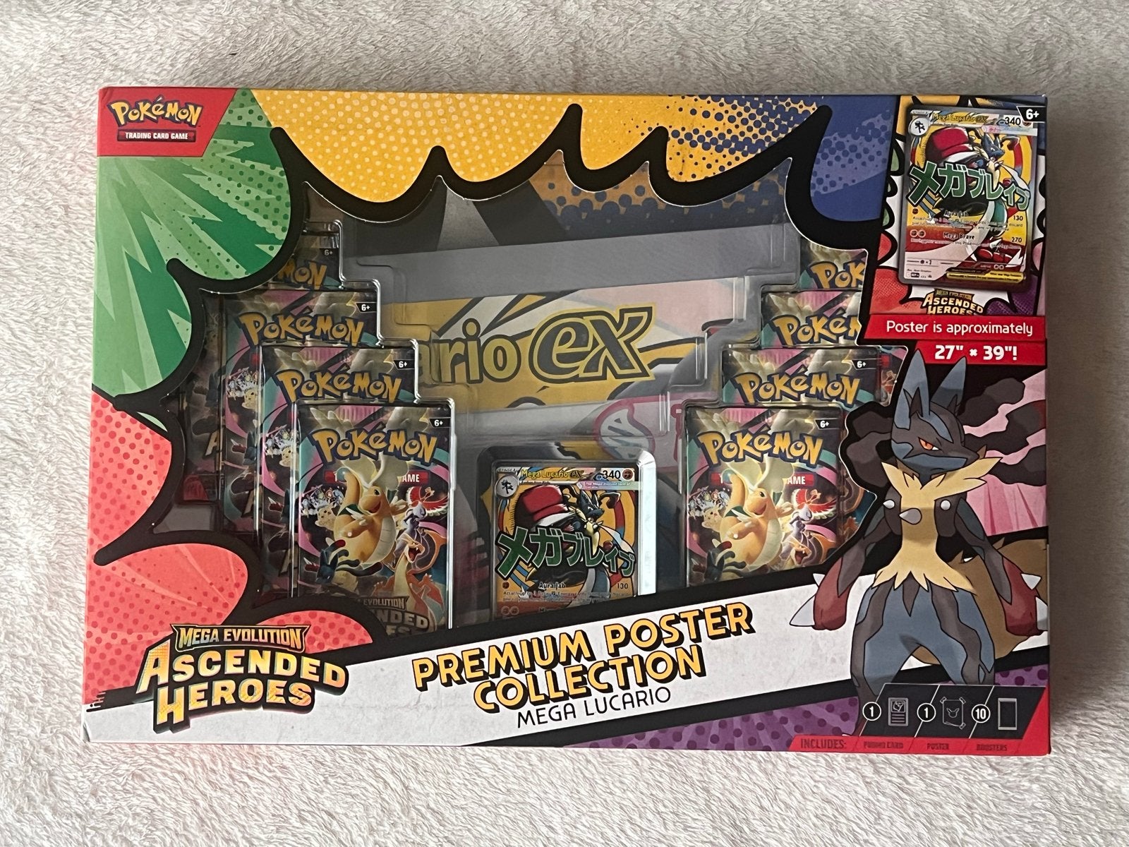 Pokémon TCG: Mega Evolution Ascended Heroes Premium Poster, Ophalen of Verzenden, Nieuw, Overige typen