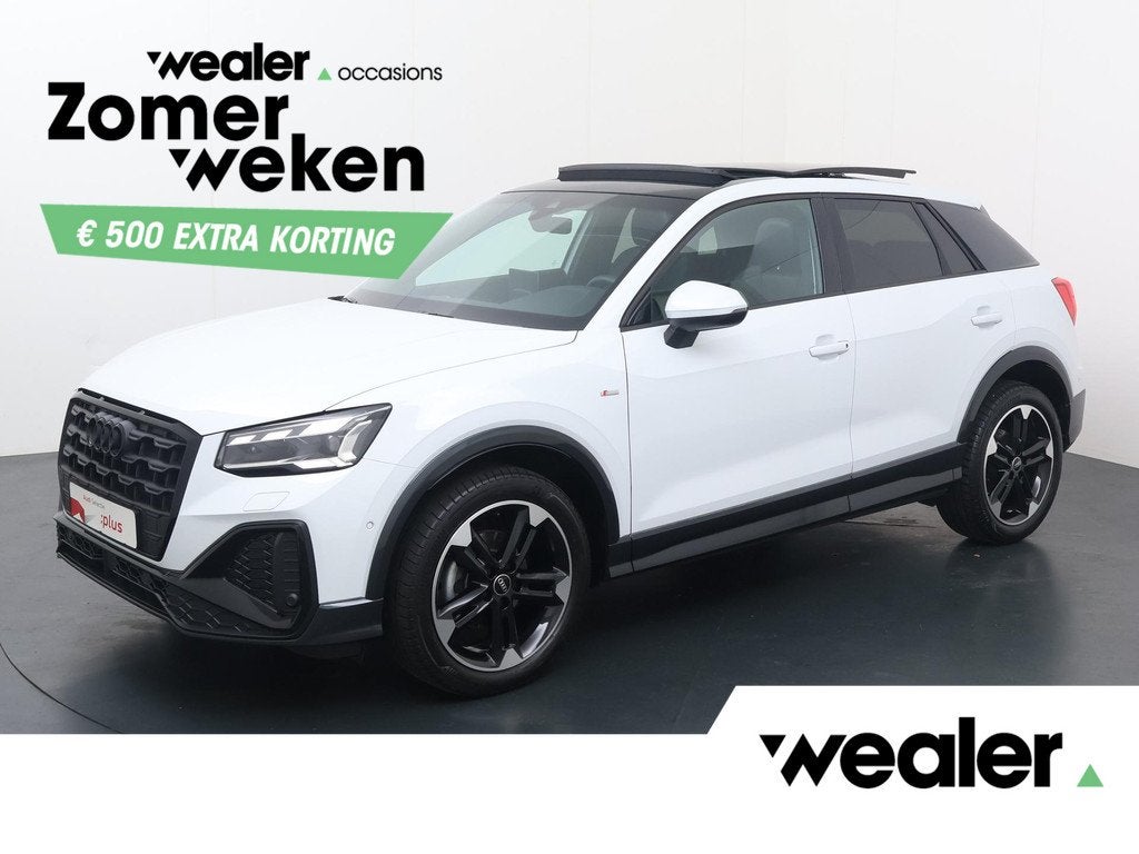 Audi Q2 35 TFSI S Edition | 150 PK | Automaat | Trekhaak | P, Auto's, Audi, 12 maanden, 4 cilinders, Leder en Stof, Wit