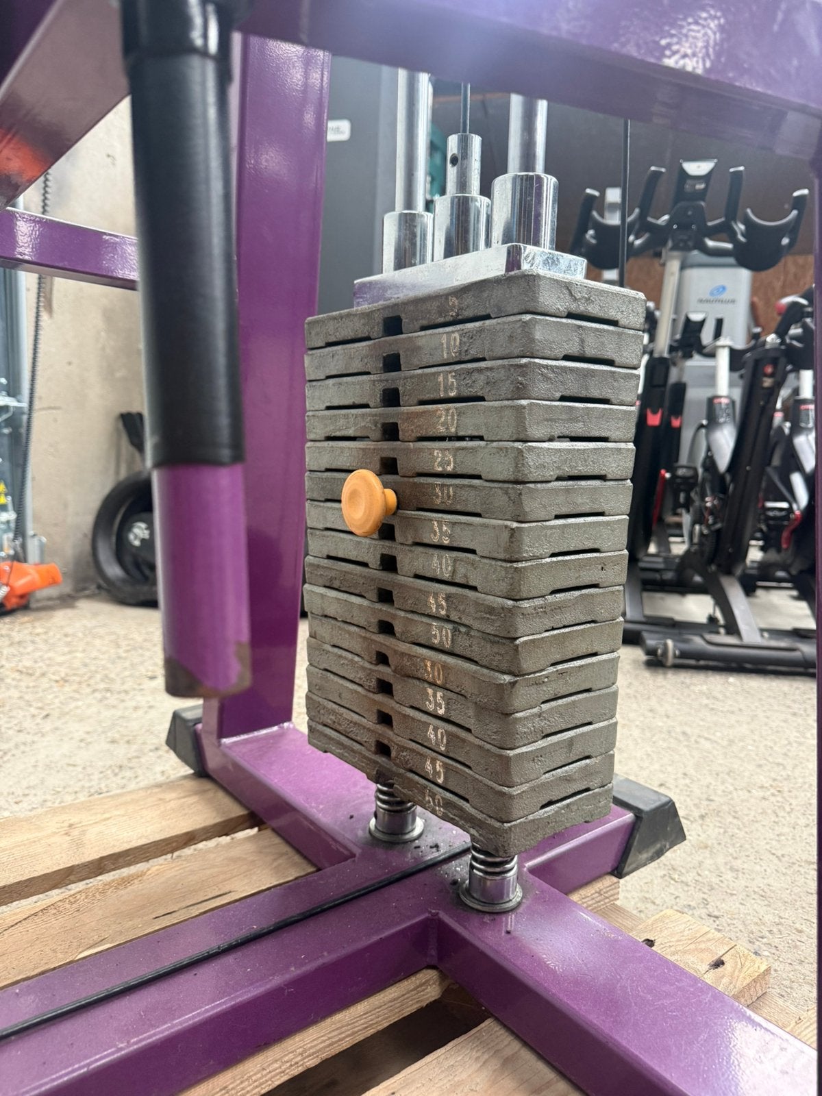 First class liggende leg curl, fitness , beinbeuger, gym, Ophalen, Benen, Gebruikt, First class