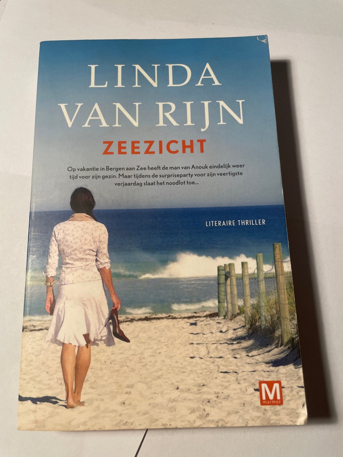 Linda van Rijn - Zeezicht (Literaire Thriller), Boeken, Ophalen of Verzenden, Gelezen, Nederland