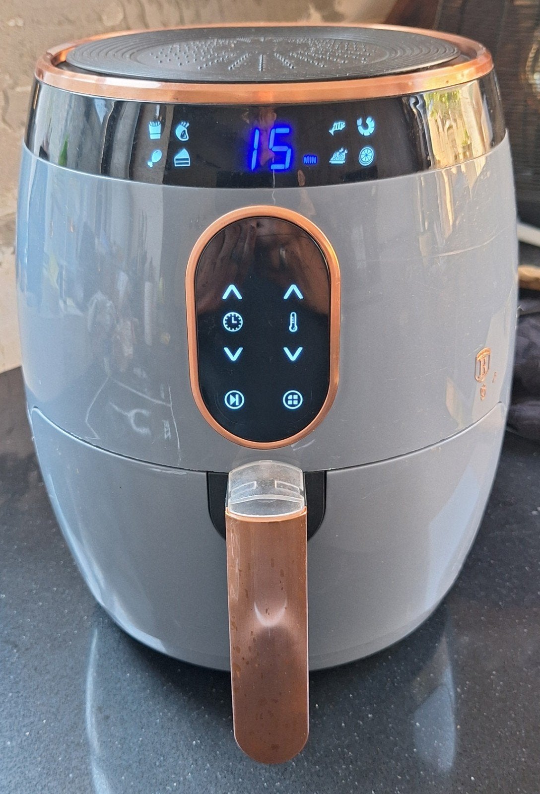 Airfryer, Witgoed en Apparatuur, Airfryers, Ophalen, Zo goed als nieuw, 1500 gram of meer