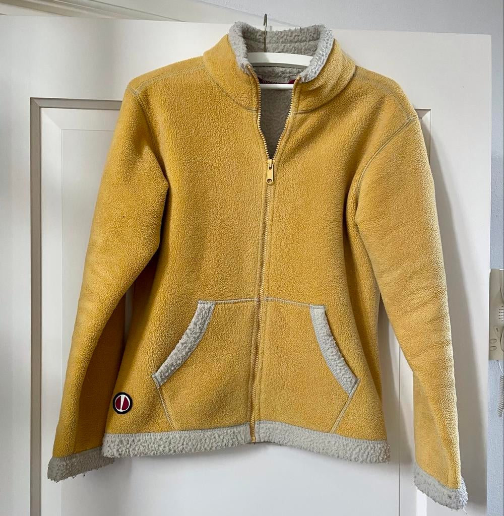 Wildebeast Fleece jas Geel Maat M, Kleding | Dames, Ophalen of Verzenden, Gedragen, Maat 38/40 (M), Geel