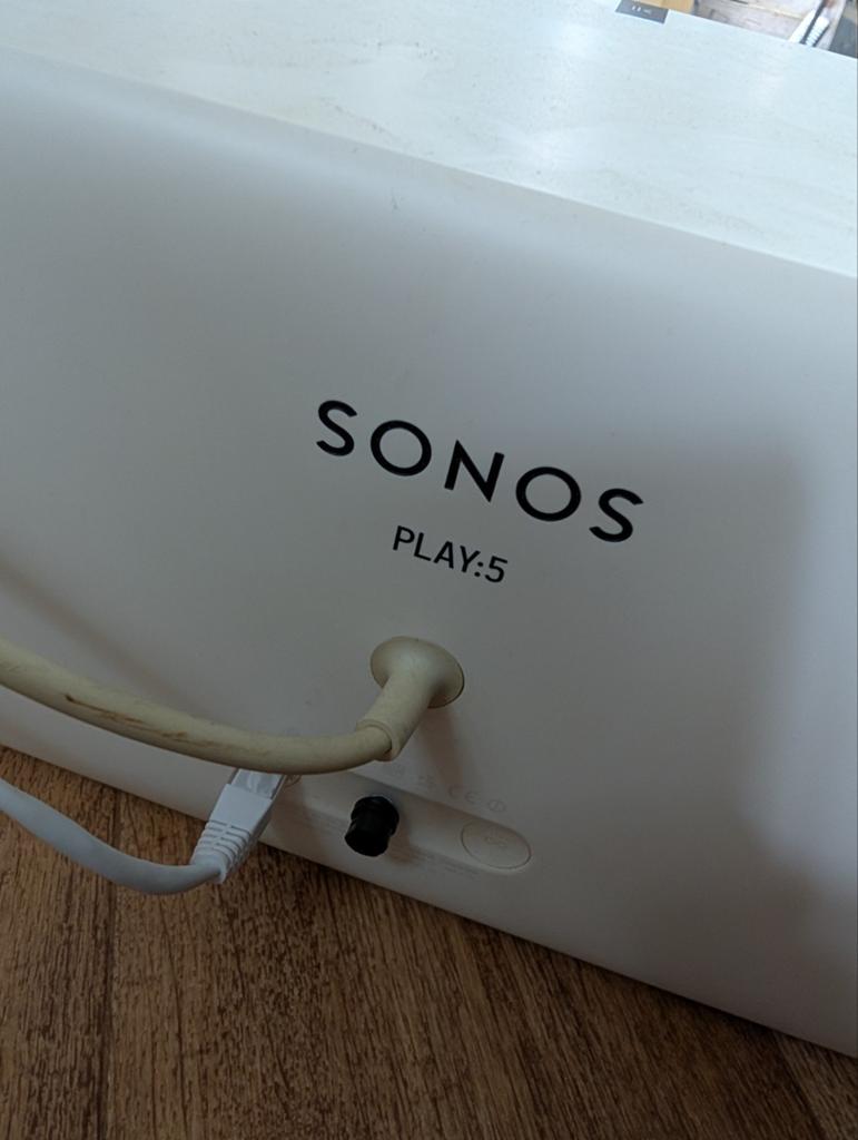 Sonos Play5 gen2 wit, Audio, Tv en Foto, Home Cinema-sets, Overige merken, Soundbar, 70 watt of meer, Ophalen of Verzenden