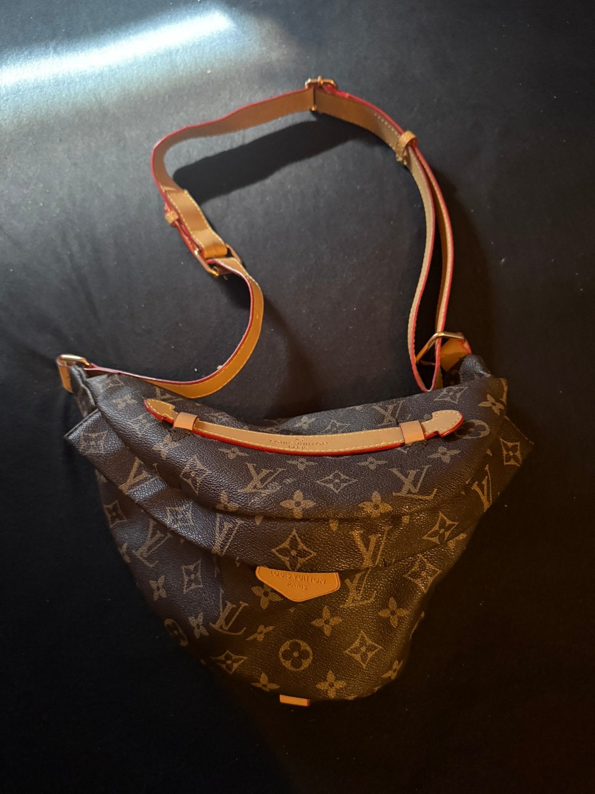 Louis Vuitton tas, Ophalen of Verzenden, Zo goed als nieuw, Bruin