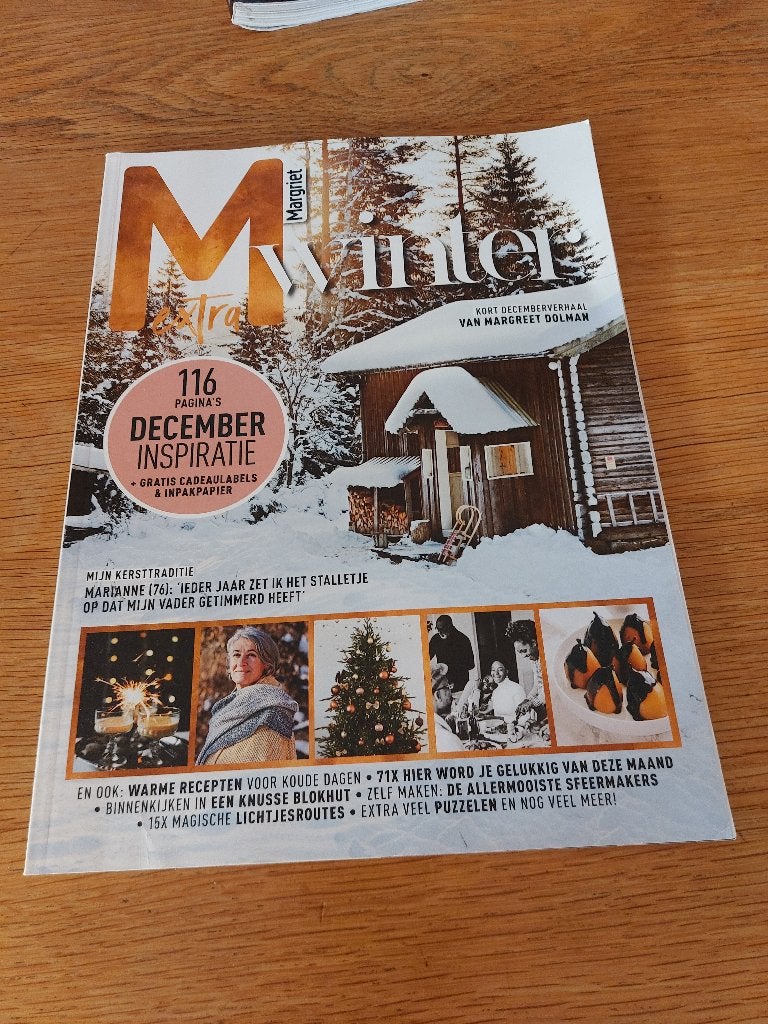 Margriet winterboek nummer 9 2021, Ophalen of Verzenden, Zo goed als nieuw, Damesbladen