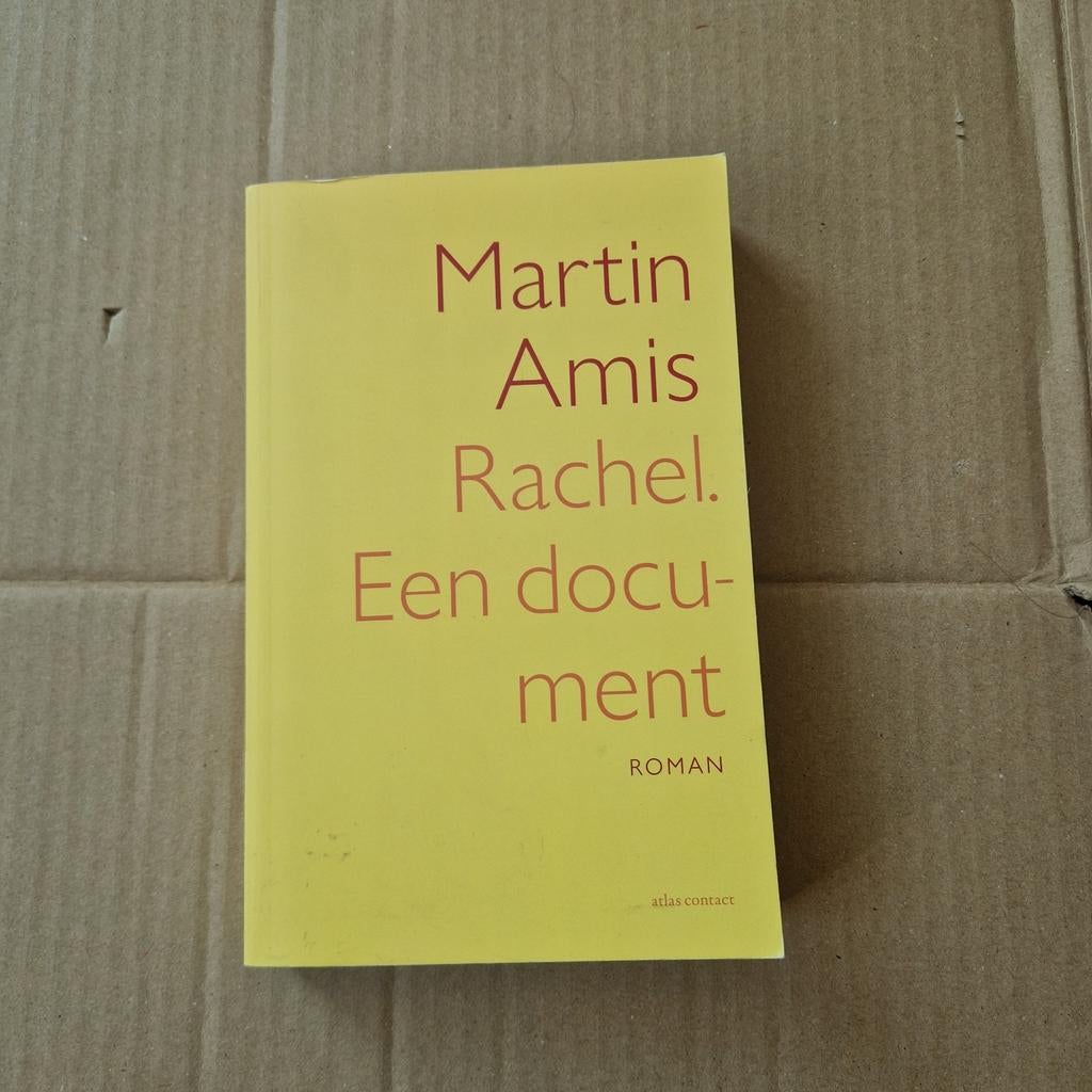Martin Amis - Rachel. Een document (Roman), Gelezen, Europa overig, Ophalen of Verzenden, Martin Amis