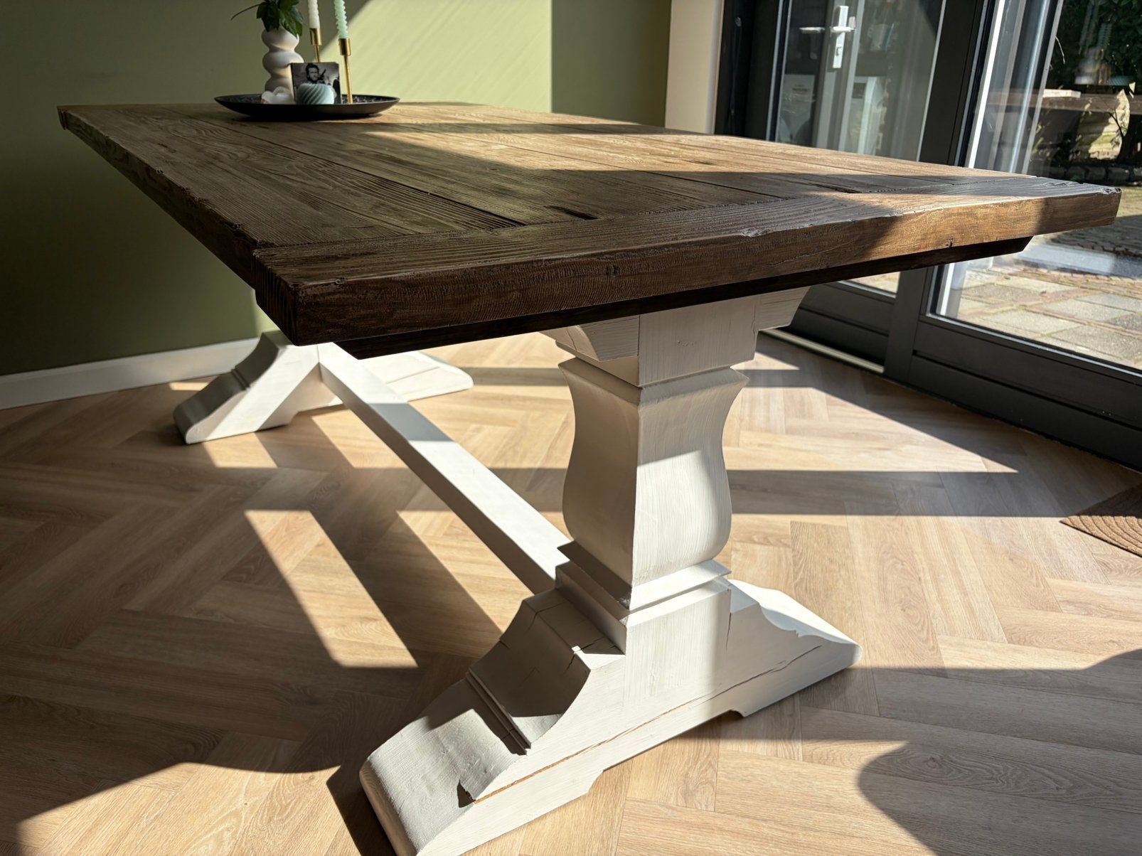 Kloostertafel | Eettafel | Massief hout, Antiek en Kunst, Antiek | Meubels | Tafels, Ophalen