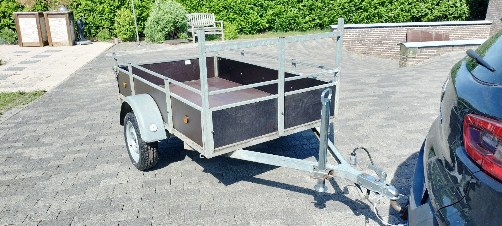 Aanhanger Enkelasser, Ophalen, Gebruikt