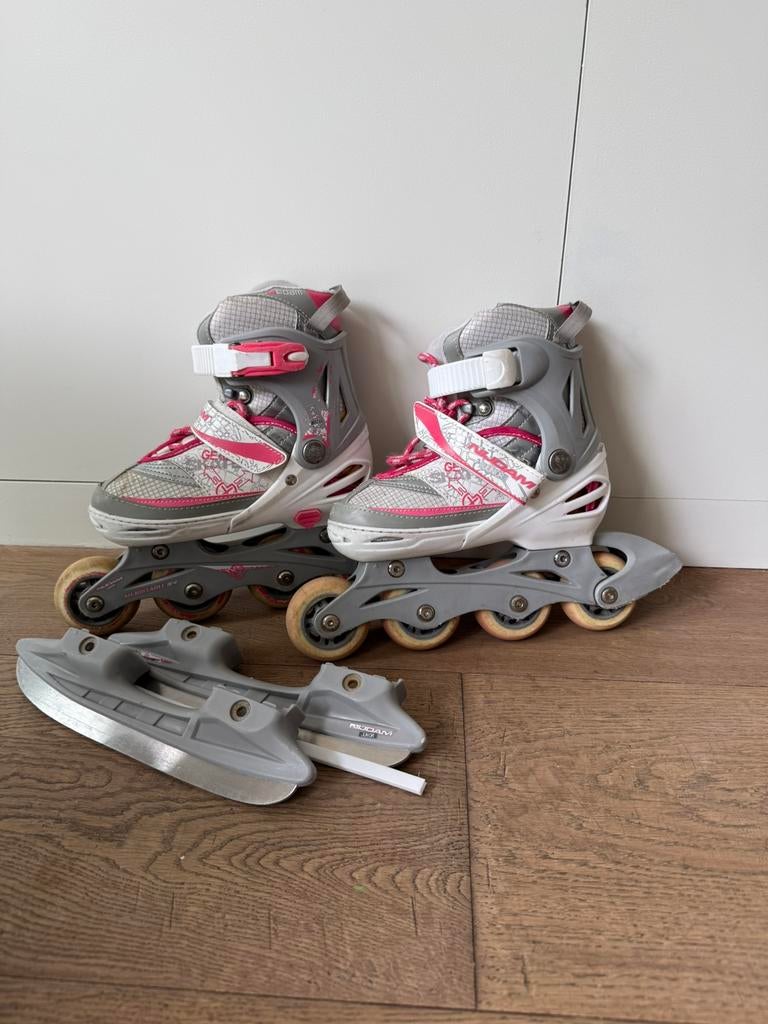 Skeelers én schaatsen; verstelbaar maat 31-34, Kinderen, Inline skates 4 wielen, Ophalen, Overige merken