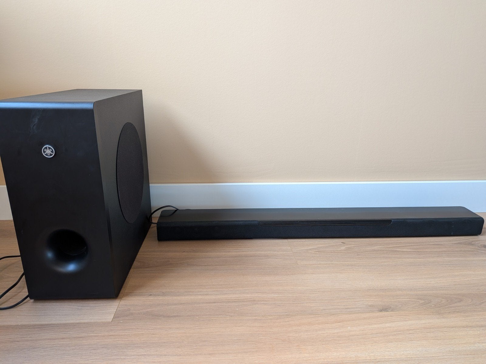 Yamaha MusicCast Bar 400 set met 2 MusicCast 20 speakers, Audio, Tv en Foto, Ophalen of Verzenden, Gebruikt, Soundbar, Overige merken
