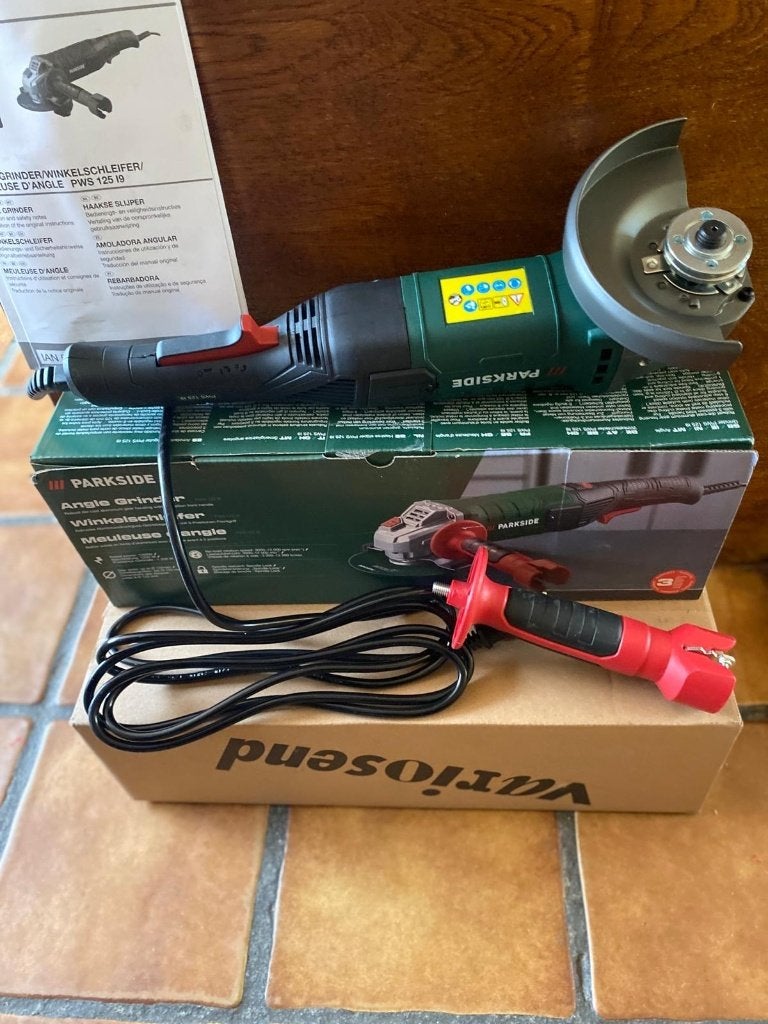 Haakse slijper, Verzenden, Zo goed als nieuw, Haakse slijper, Parkside