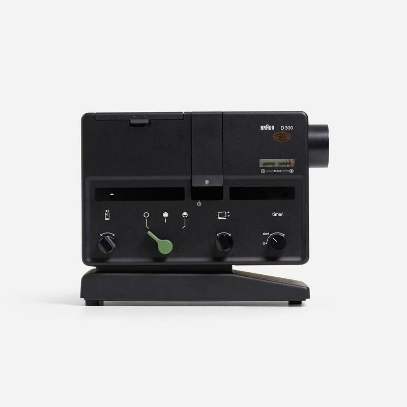 Vintage Braun D 300 Diaprojector – Dieter Rams Design, Ophalen of Verzenden, Gebruikt