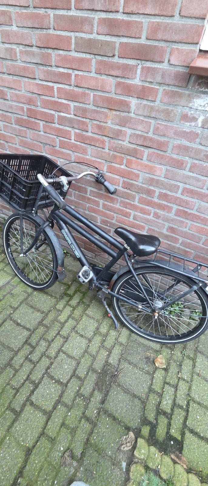 Sparta Pick-up fiets met voordrager en mand 24 inch, Terugtraprem, Sparta, Ophalen of Verzenden, 50 tot 53 cm
