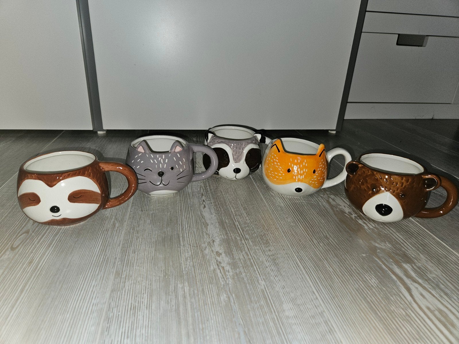 N5x Nieuwe dieren mokken mugs bekers koffie thee, Huis en Inrichting, Ophalen of Verzenden, Nieuw, Overige stijlen, Kop(pen) en/of Schotel(s)