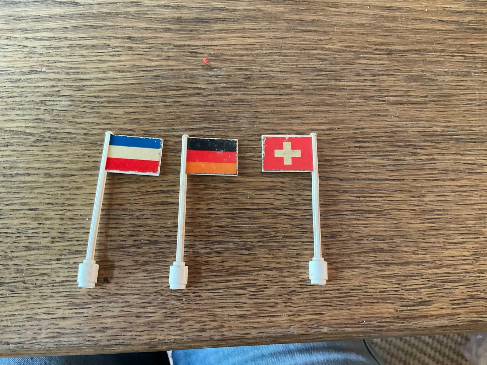 3 lego vlaggen, Ophalen of Verzenden, Gebruikt